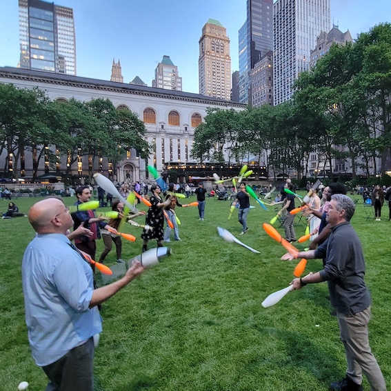Bryant Park Juggling event image